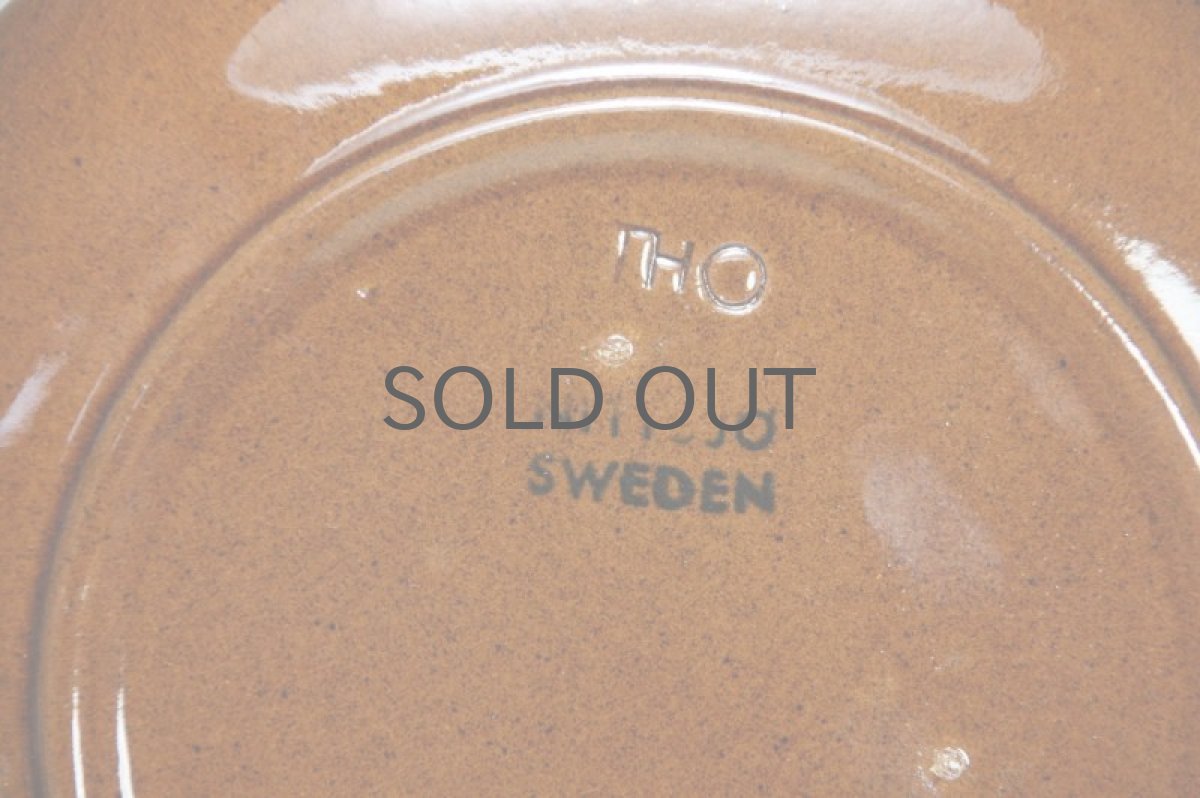 画像5: スウェーデン/Nittsjo/ニトア窯/フラワー/プレート/No.4 (5)