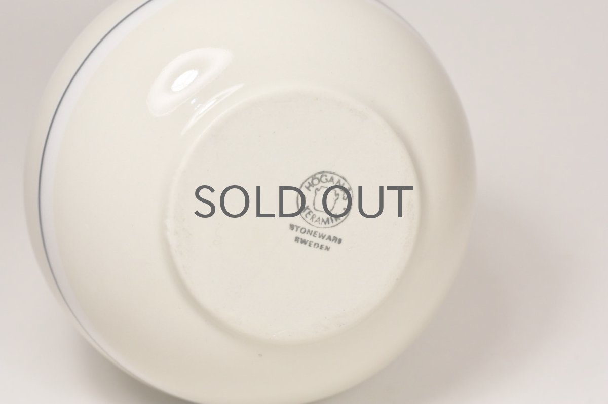 画像3: HOGANAS KERAMIK/ホガナスケラミック/フラワーベース/ボーダー (3)