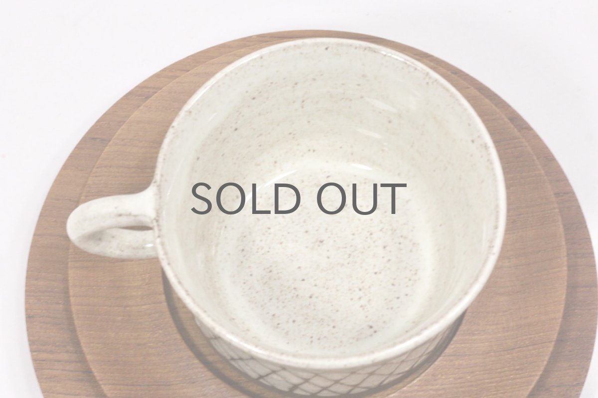 画像5: ビンテージ北欧雑貨/スウェーデン/Sture G Ohlsson/カップ&ソーサー+プレート/3点セット/No.5 (5)