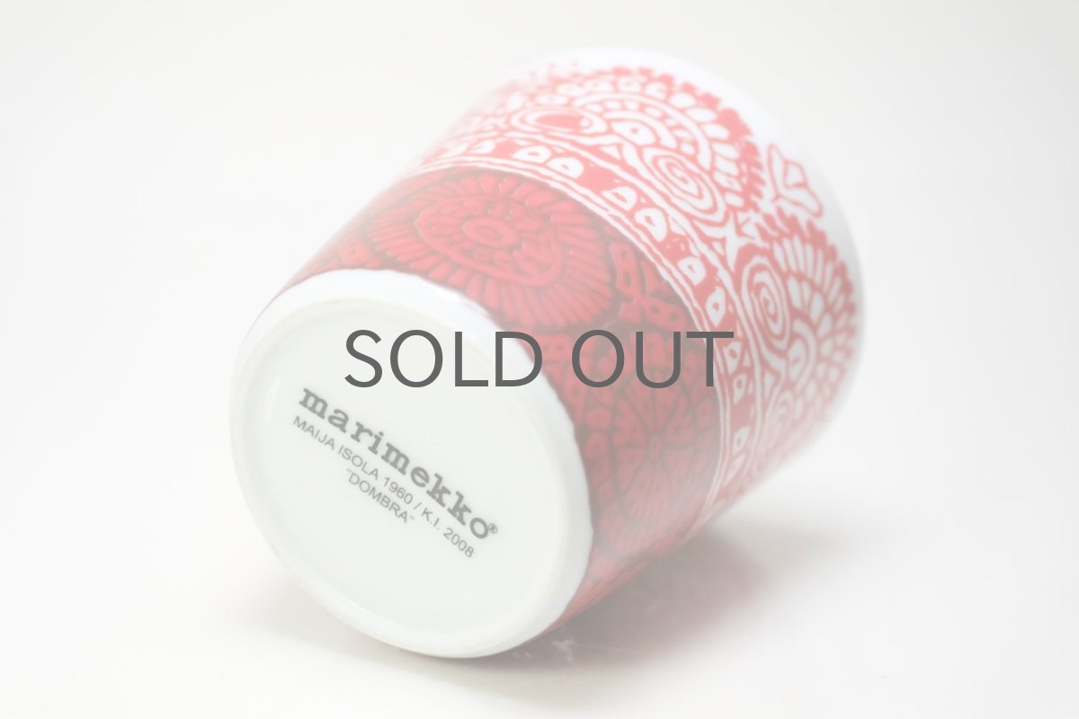 画像4: 北欧雑貨/marimekko/マリメッコ/マグ/Dombra/1960/K.I/2008/限定マグ (4)