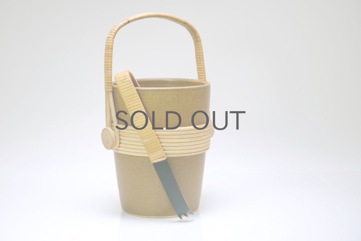 画像2: デンマーク/Soholm/スーホルム/アイスバスケット（アイスペール）/トング付き (2)