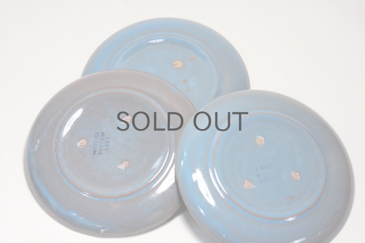 画像4: Nittsjoニトア窯 ブルーフラワー プレート (4)