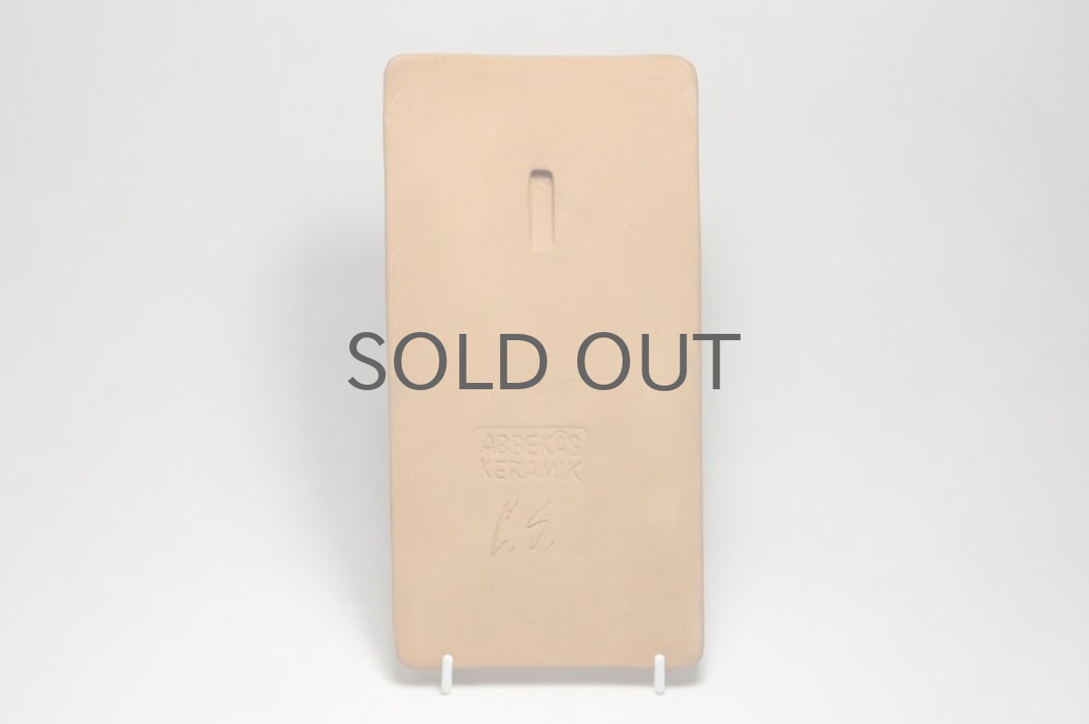 画像5: Abbekås Keramik　陶板の壁掛け 少女 (5)