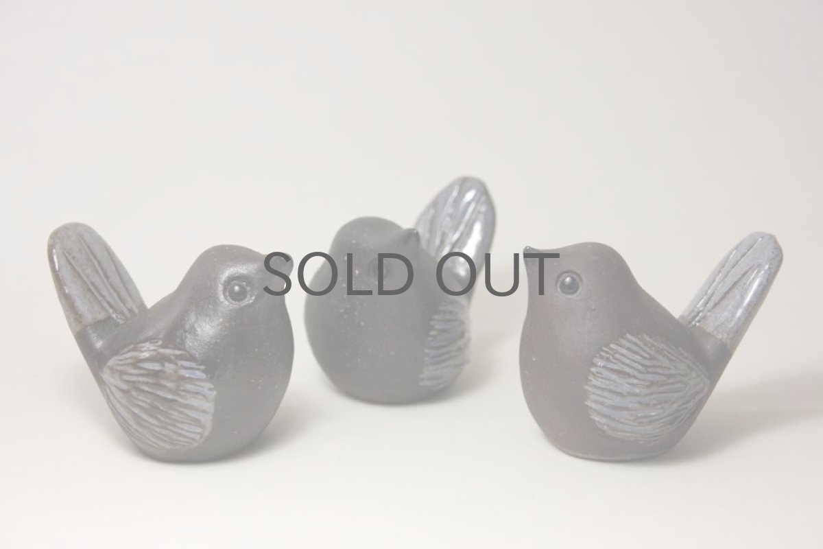 真ん中の小鳥さんです