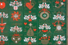 画像4: デンマーク　クリスマス切手　ヴィンテージシート　フレーム付き　1989年 (4)