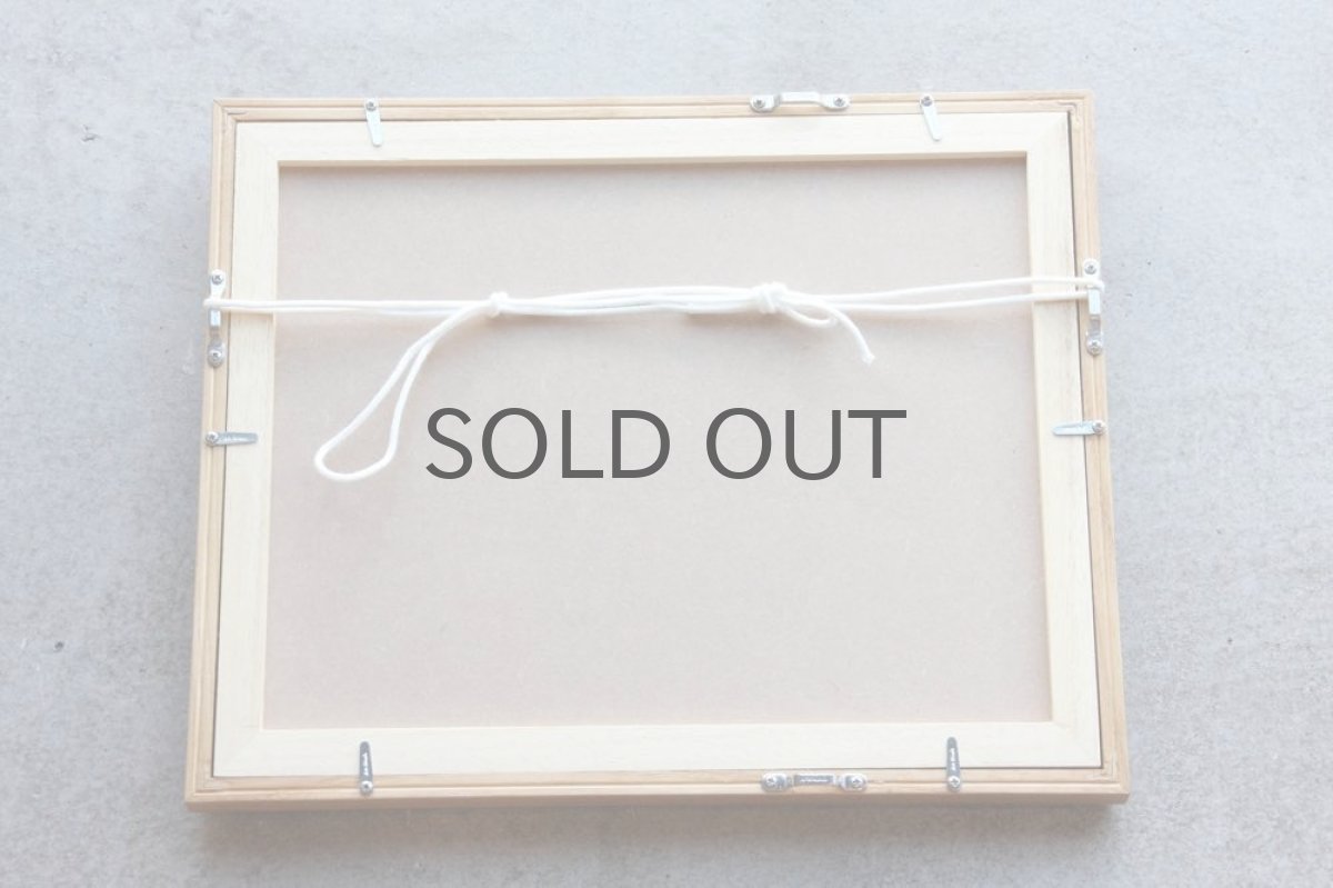 画像6: 北欧デンマーク/ビンテージクリスマスシート切手/木製フレーム付き/1975年  (6)