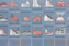 画像3: 北欧デンマーク/ビンテージクリスマスシート切手/木製フレーム付き/1964年　 (3)