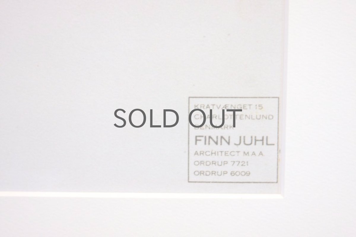 画像4: Finn Juhlフィンユール ARMATOL1945 ポスター フレーム付き(木製) (4)