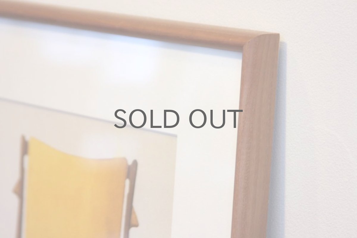 画像3: Finn Juhlフィンユール ARMATOL1945 ポスター フレーム付き(木製) (3)