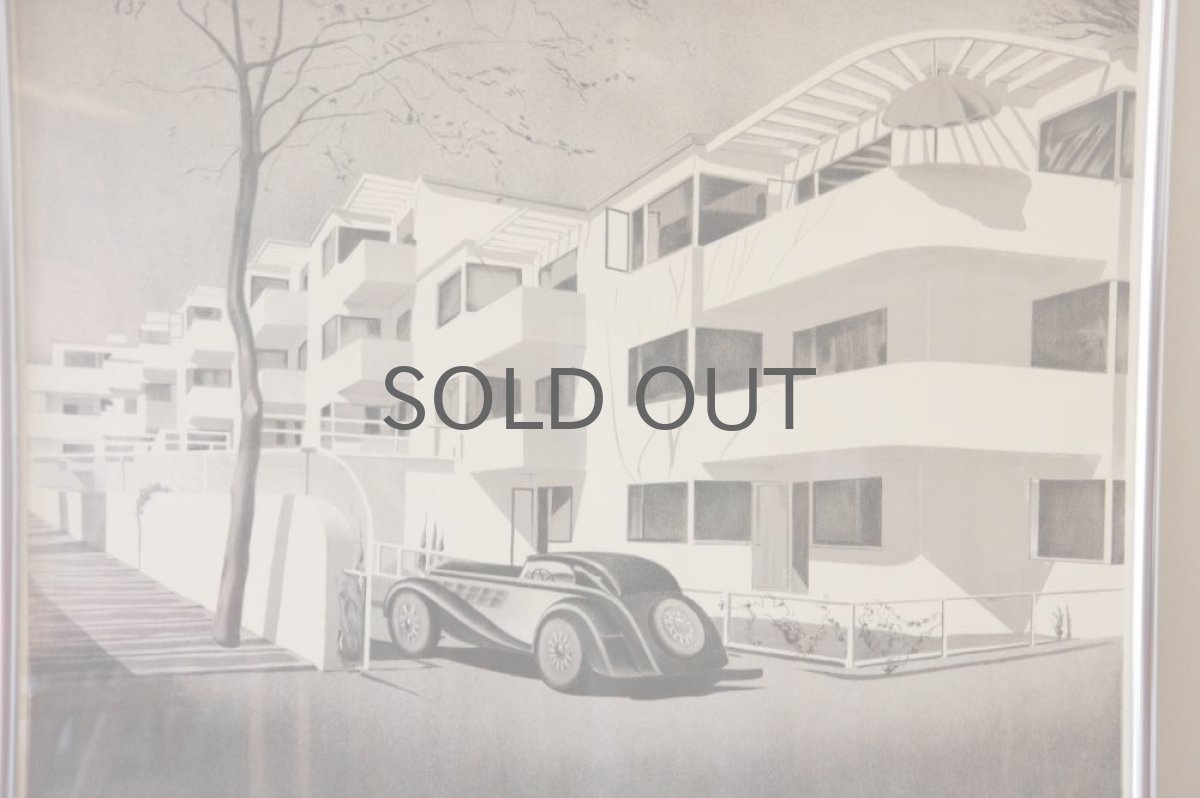 画像3: Arne Jacobsenアルネ・ヤコブセン/ベラヴィスタ集合住宅 ポスターフレーム付き (3)