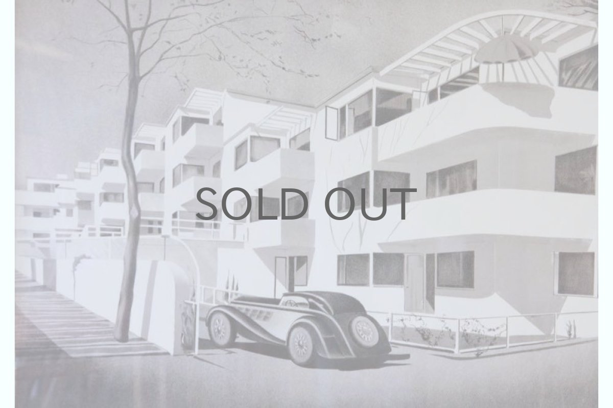 画像2: Arne Jacobsen/アルネ・ヤコブセン/ベラヴィスタ集合住宅/ポスターフレーム付き (2)