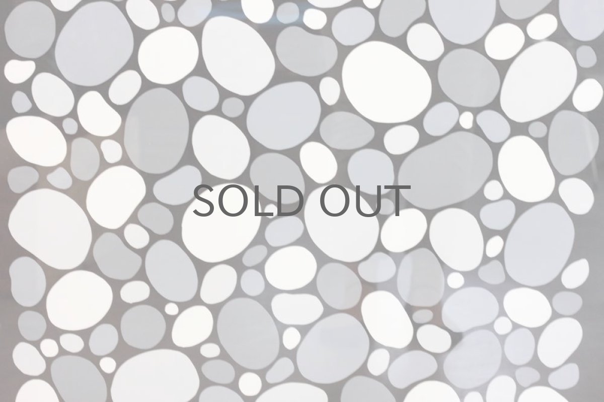 画像3: Verner Panton collection/ヴェルナー パントン コレクションアイテム/1986 Stones 2 /シルクスクリーン/モノトーン/フレーム付き (3)