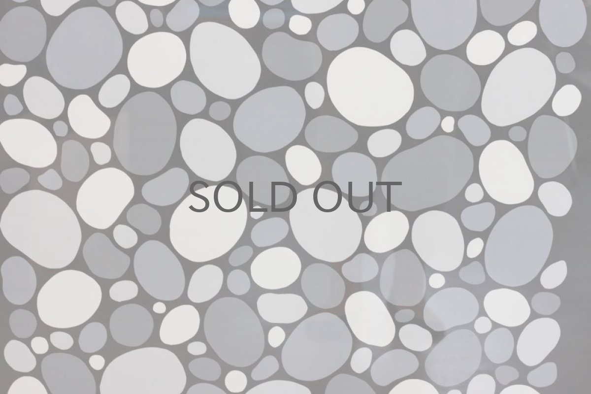 画像2: Verner Panton collection/ヴェルナー パントン コレクションアイテム/1986 Stones 2 /シルクスクリーン/モノトーン/フレーム付き (2)