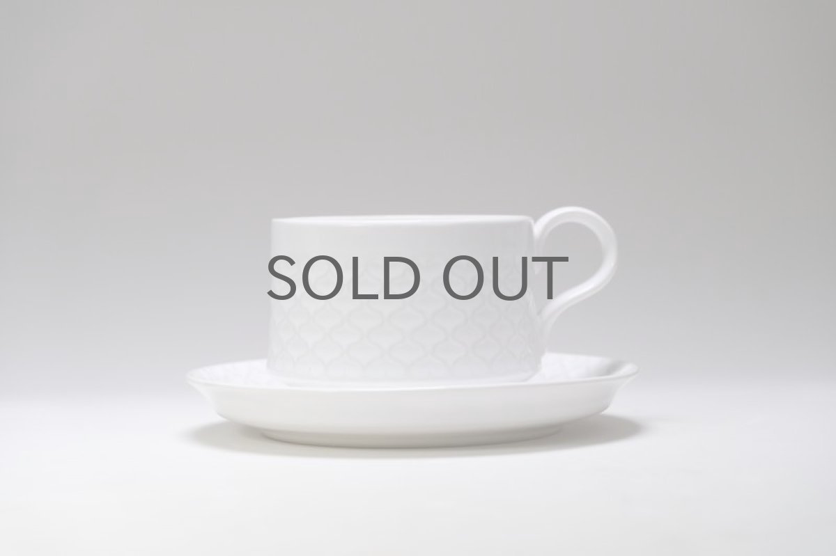 画像1: 【プライスダウン】Jens.H.Quistgaard/クィストゴー/Cordial /コーディアル/Palet/パレット/ホワイト/コーヒーカップ＆ソーサー/No.2 (1)