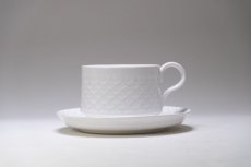 画像1: 【プライスダウン】Jens.H.Quistgaard/クィストゴー/Cordial /コーディアル/Palet/パレット/ホワイト/コーヒーカップ＆ソーサー/No.2 (1)
