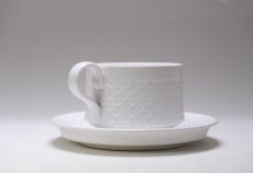 画像2: 【プライスダウン】Jens.H.Quistgaard/クィストゴー/Cordial /コーディアル/Palet/パレット/ホワイト/コーヒーカップ＆ソーサー/No.3 (2)