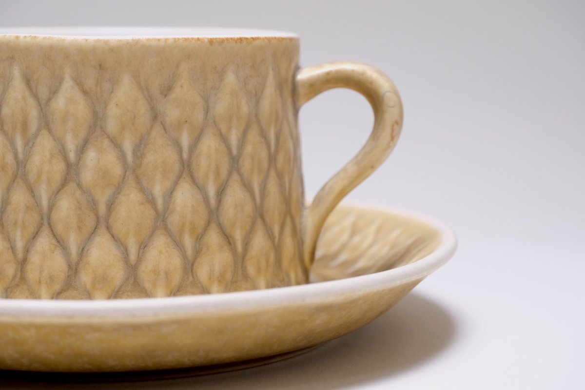 画像2: Jens H. Quistgaard/イェンス・H・クィストゴー/ Relief/レリーフ/ティーカップ&ソーサー/No.2 (2)