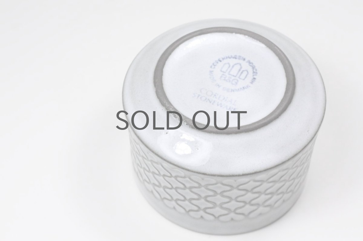 画像3: 北欧ビンテージ/クィストゴー/Cordial /コーディアル/Bing&Grondahl /グレー/小鉢 (3)