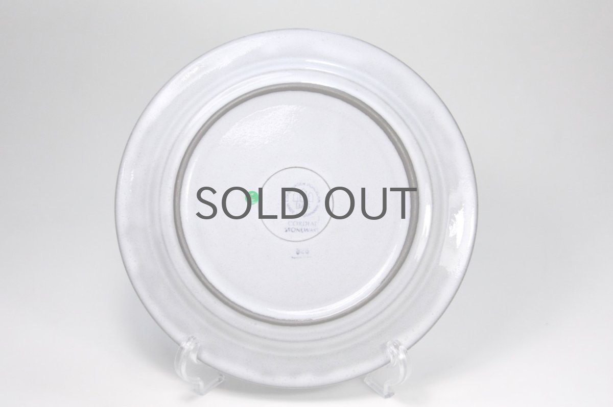 画像6: 北欧ビンテージ/クィストゴー/Cordial/コーディアル/Bing&Grondahl/グレー/プレート/21cm/No.2 (6)