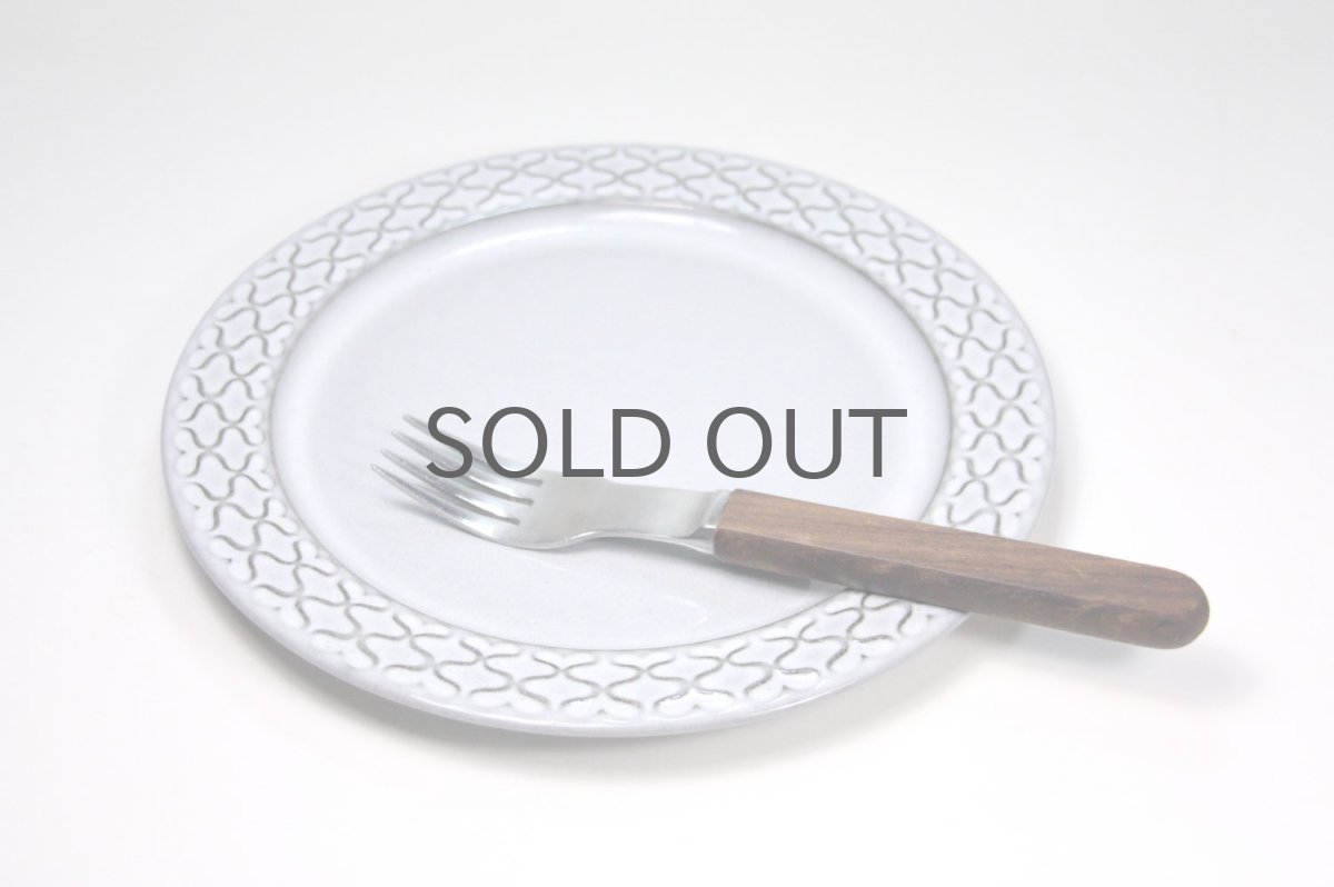 画像5: 北欧ビンテージ/クィストゴー/Cordial/コーディアル/Bing&Grondahl/グレー/プレート/21cm/No.2 (5)