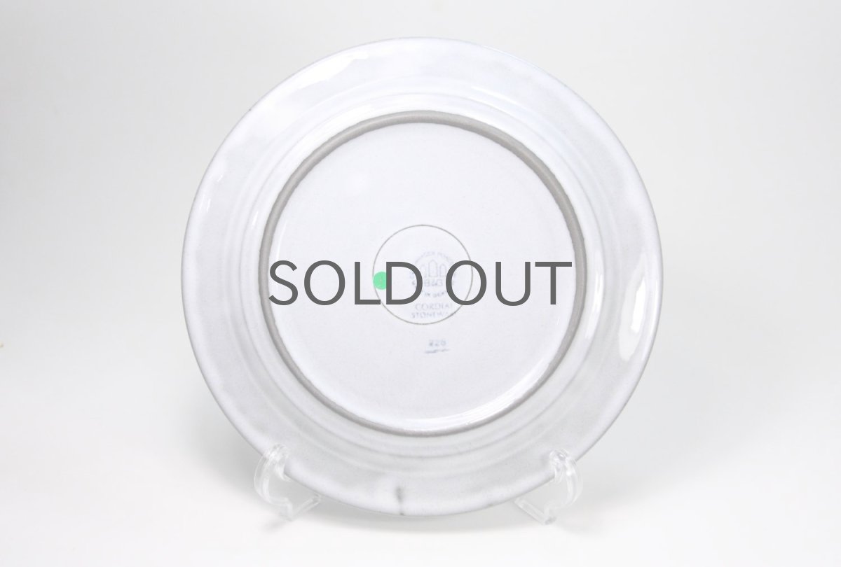 画像6: 北欧ビンテージ/クィストゴー/Cordial/コーディアル/Bing&Grondahl/グレー/プレート/21cm/No.3 (6)