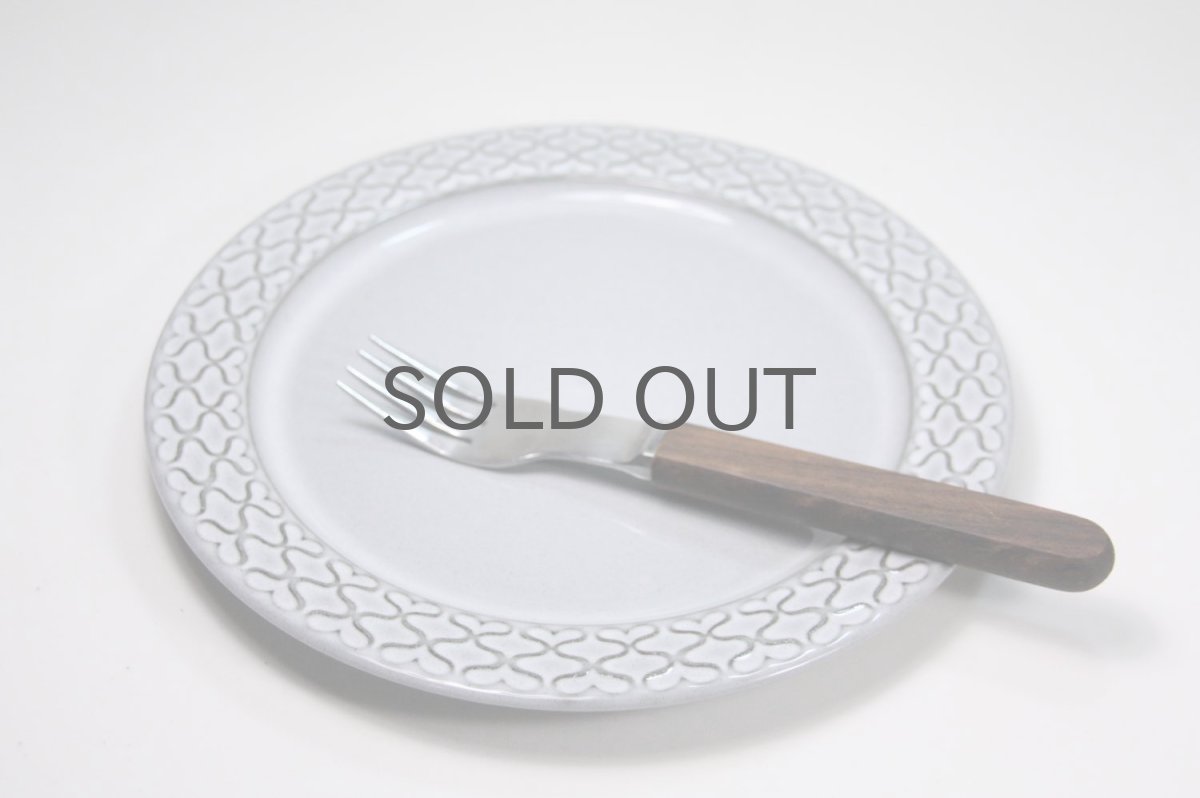 画像5: 北欧ビンテージ/クィストゴー/Cordial/コーディアル/Bing&Grondahl/グレー/プレート/21cm/No.3 (5)