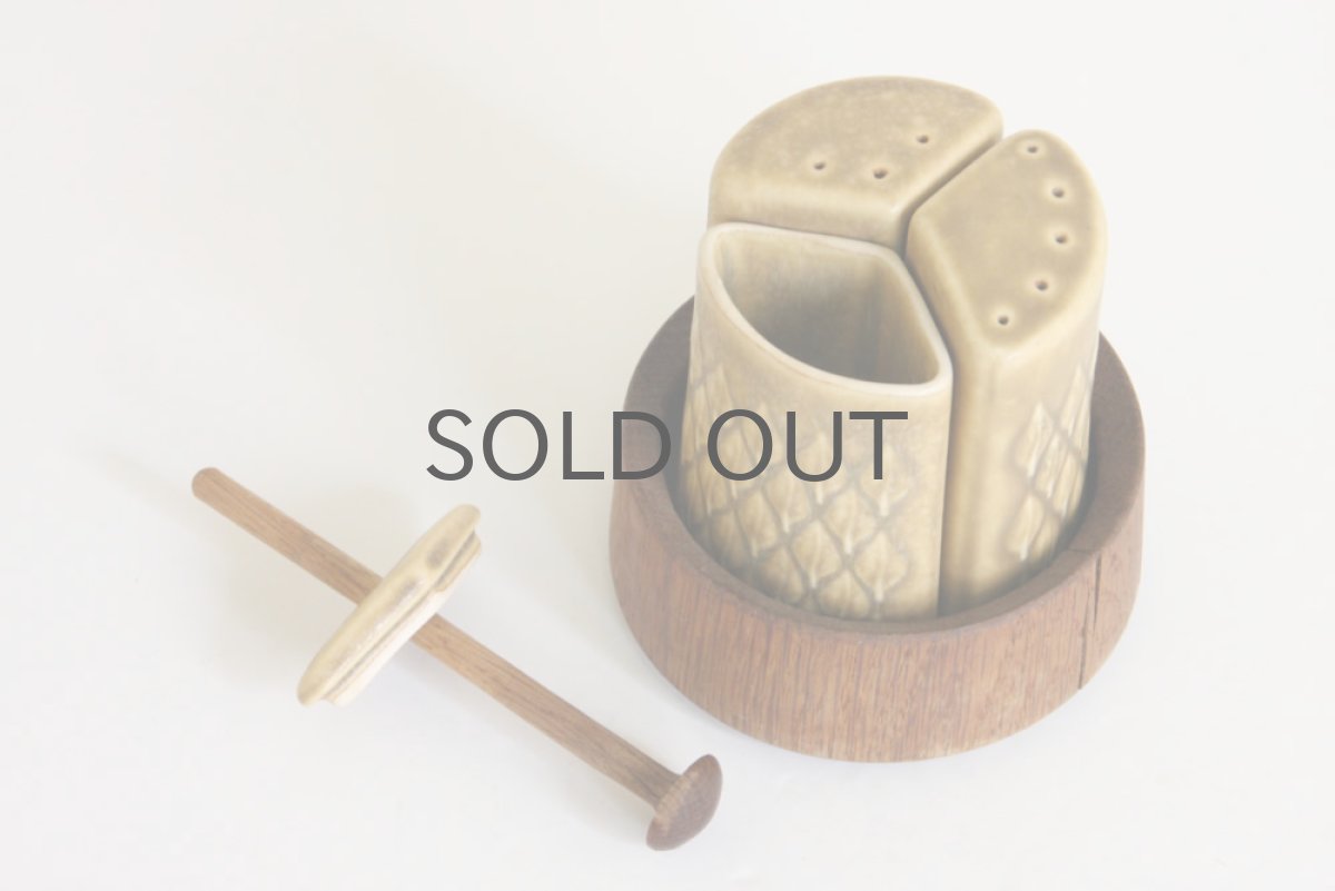 画像2: イェンス・H・クィストゴー Relief レリーフ スパイスポットセットチークトレー付き (2)