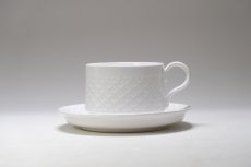 画像1: 【プライスダウン】Jens.H.Quistgaard/クィストゴー/Cordial /コーディアル/Palet/パレット/ホワイト/コーヒーカップ＆ソーサー/No.1 (1)