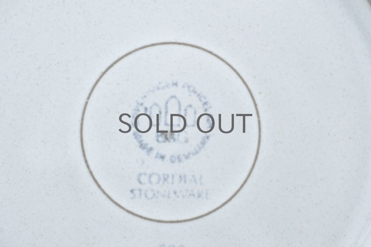 画像5: 北欧ビンテージ/クィストゴー/Cordial/コーディアル/Bing&Grondahl/グレー/プレート/16.5cm/No.2 (5)