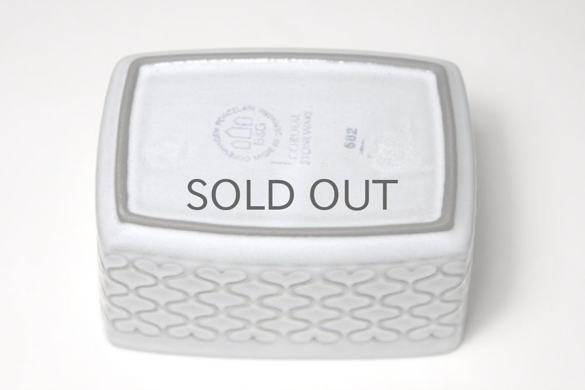 画像5: クィストゴー　Bing&Grondahl Cordial 　グレー　バターケース (5)