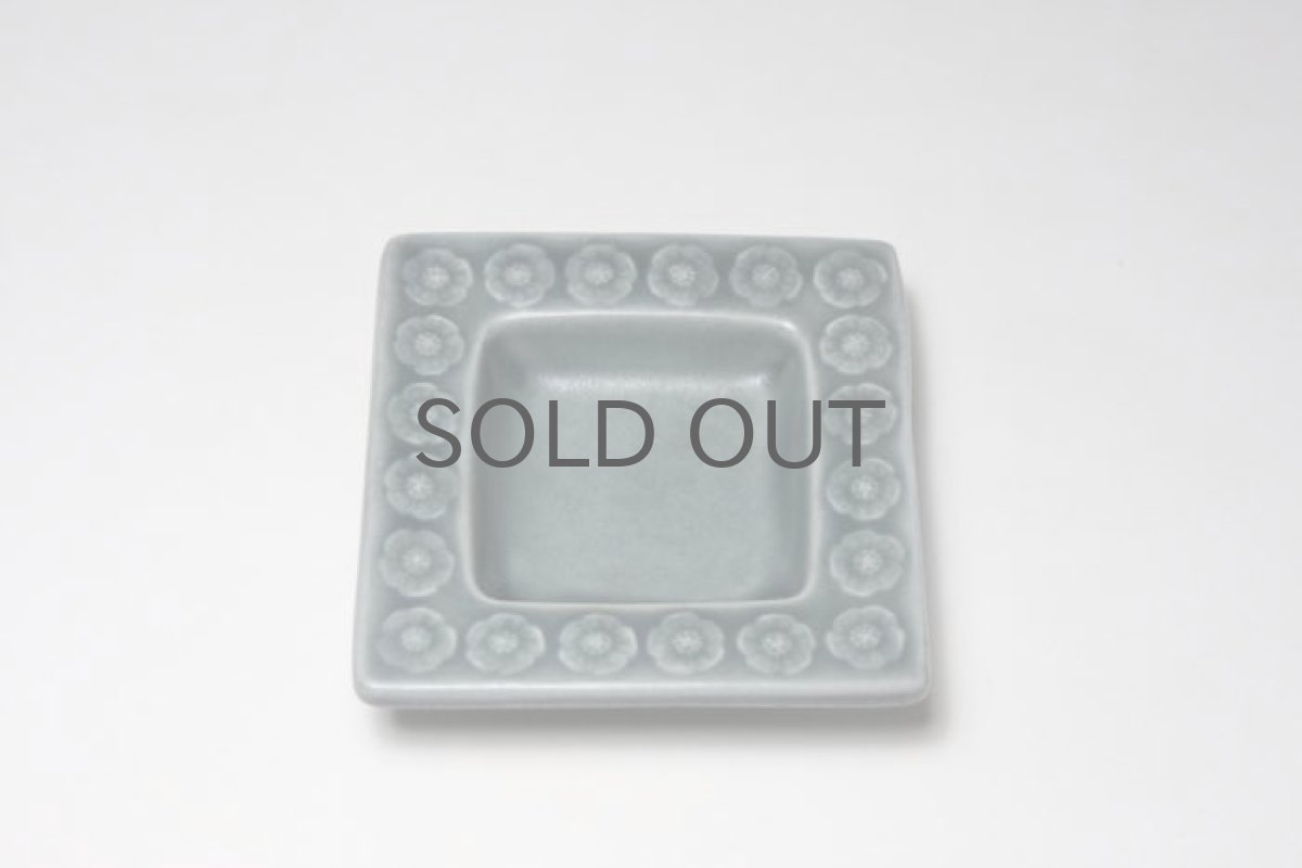 画像2: Kronjyden Bla Azur ブラ アズール スクエアー小皿 (2)