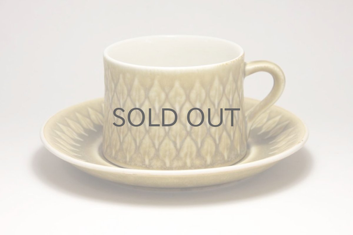 画像2: イェンス・H・クィストゴー /Relief/レリーフ/カップ&ソーサー (2)