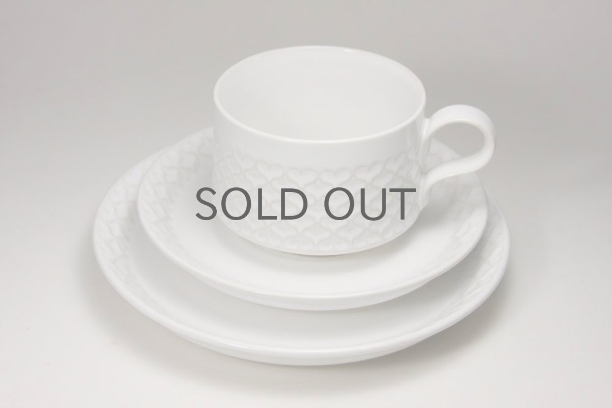 画像2: Jens.H.Quistgaard/クィストゴー/Cordial /コーディアル/Palet/ホワイト/コーヒーカップ＆ソーサー&プレートセット (2)