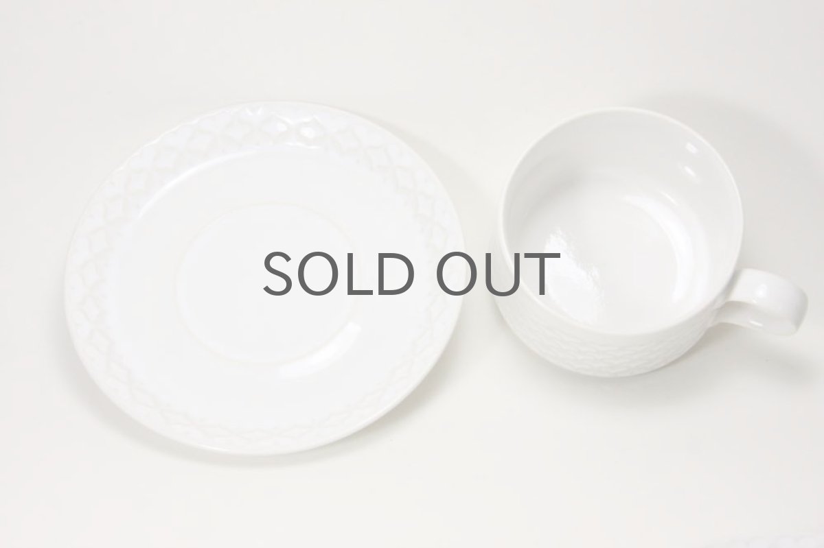 画像3: Jens.H.Quistgaard/クィストゴー/Cordial /コーディアル/Palet/ホワイト/コーヒーカップ＆ソーサー&プレートセット (3)