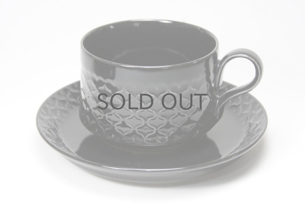 画像3: Jens.H.Quistgaard/クィストゴー/Cordial /コーディアル/Palet/ブラック/コーヒーカップ&ソーサー&プレートセット/No.2 (3)