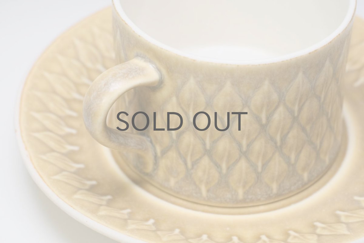 画像2: Jens H. Quistgaard/イェンス・H・クィストゴー/ Relief/レリーフ/ティーカップ&ソーサー/No.2 (2)