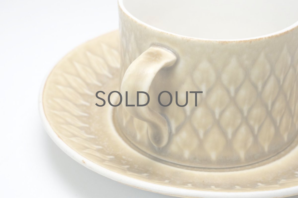 画像2: Jens H. Quistgaard/イェンス・H・クィストゴー/ Relief/レリーフ/ティーカップ&ソーサー/No.2 (2)