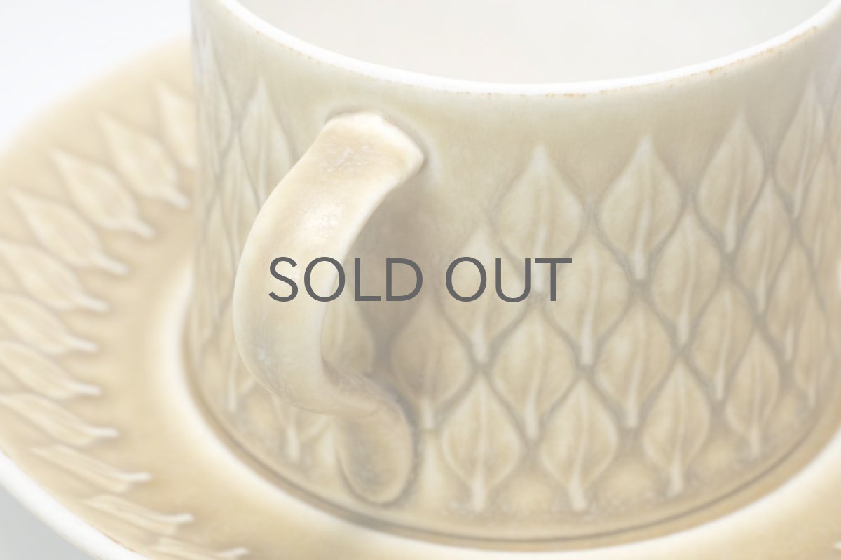 画像2: Jens H. Quistgaard/イェンス・H・クィストゴー/ Relief/レリーフ/ティーカップ&ソーサー/No.3 (2)