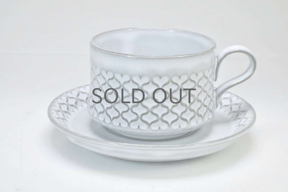 画像7: クィストゴー/Bing&Grondahl /Cordial /コーディアル/グレー/コーヒーカップ&ソーサー+プレート/トリオセット/No.3 (7)