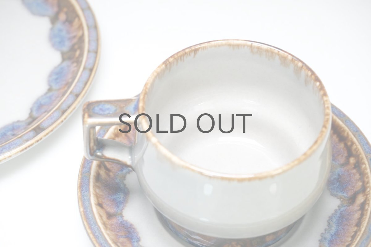 画像4: クィストゴー/Bing&Grondahl /Mexico/メキシコ/ティーカップ&ソーサー+プレート/トリオセット/No.1 (4)