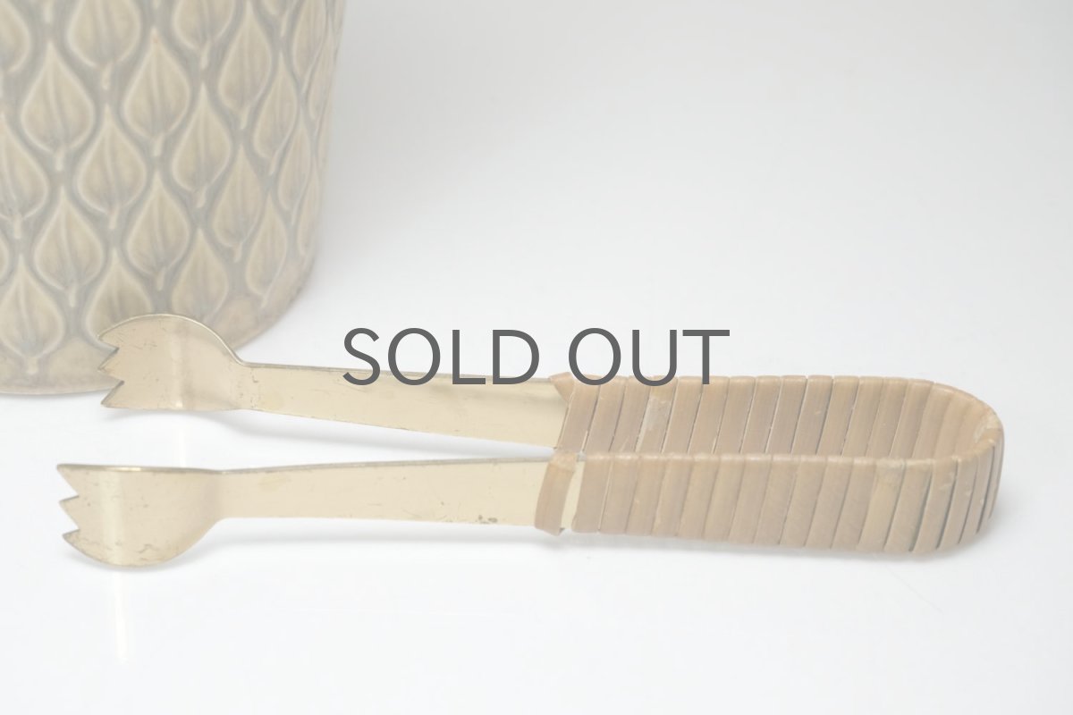 画像9: Jens H. Quistgaard/イェンス・H・クィストゴー/ Relief/レリーフ/アイスバスケット(アイスペール)/トング付き (9)