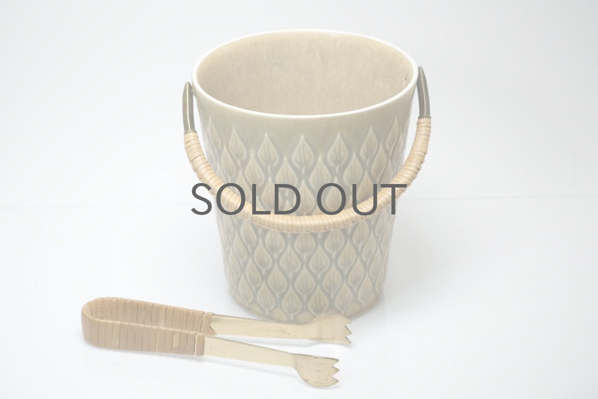 画像4: Jens H. Quistgaard/イェンス・H・クィストゴー/ Relief/レリーフ/アイスバスケット(アイスペール)/トング付き (4)