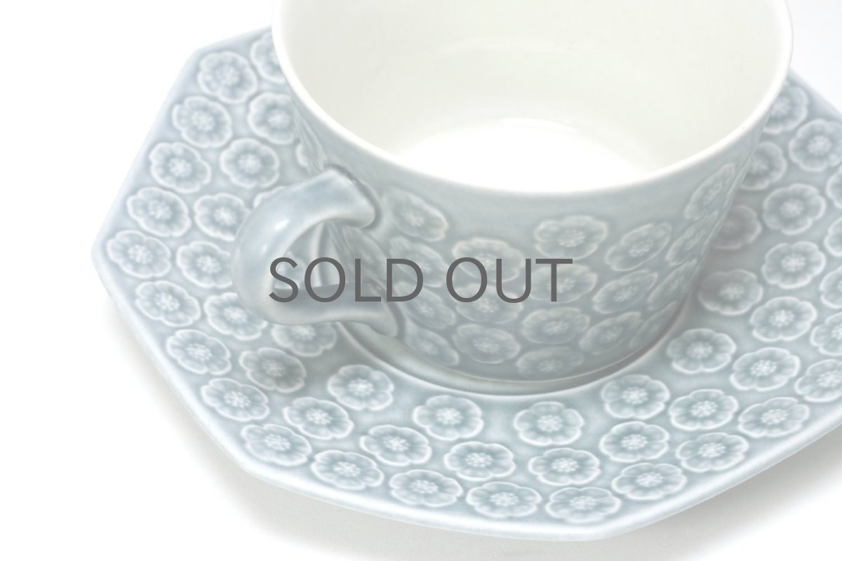 画像3: 【プライスダウン】 Jens H. Quistgaard/イェンス・H・クィストゴー/Bla Azur/ブラアズール/レア８角形/コーヒーカップ&ソーサー (3)