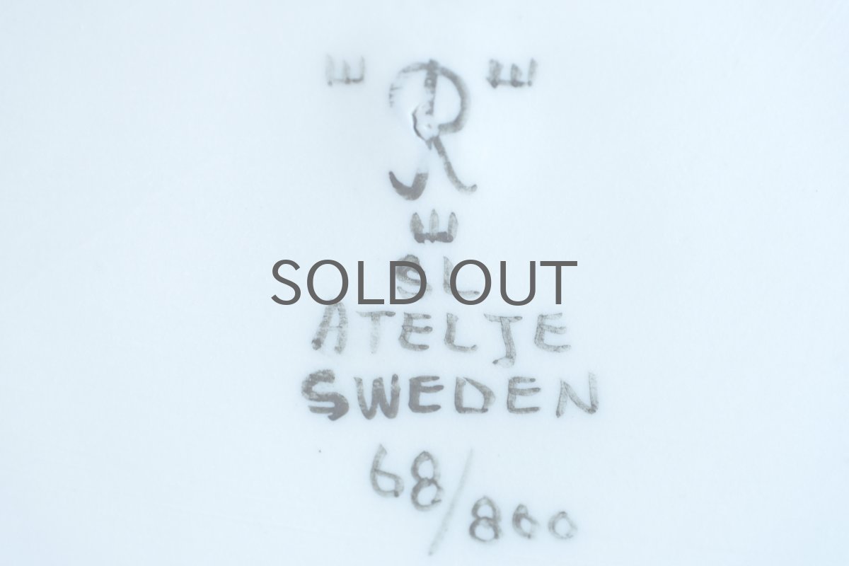 画像6: Rorstrand/ロールストランド/Sylvia Leuchovius/シルヴィア・レイショブス/陶板/壁掛け/花 (6)