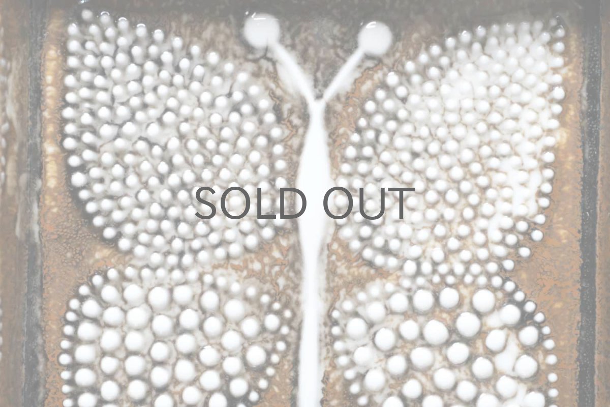 画像2: Rorstrand/ロールストランド/Sylvia Leuchovius/シルヴィア・レイショブス/絵皿/蝶/Lサイズ (2)