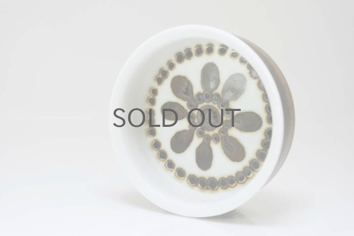 画像5: Rorstrand/ロールストランド/Sylvia Leuchovius/シルヴィア・レウショヴィウス/ブラウン花/Sサイズ (5)