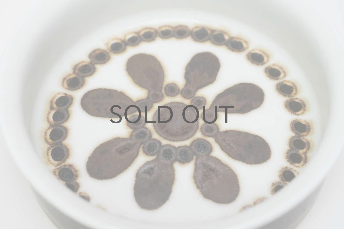 画像4: Rorstrand/ロールストランド/Sylvia Leuchovius/シルヴィア・レウショヴィウス/ブラウン花/Sサイズ (4)