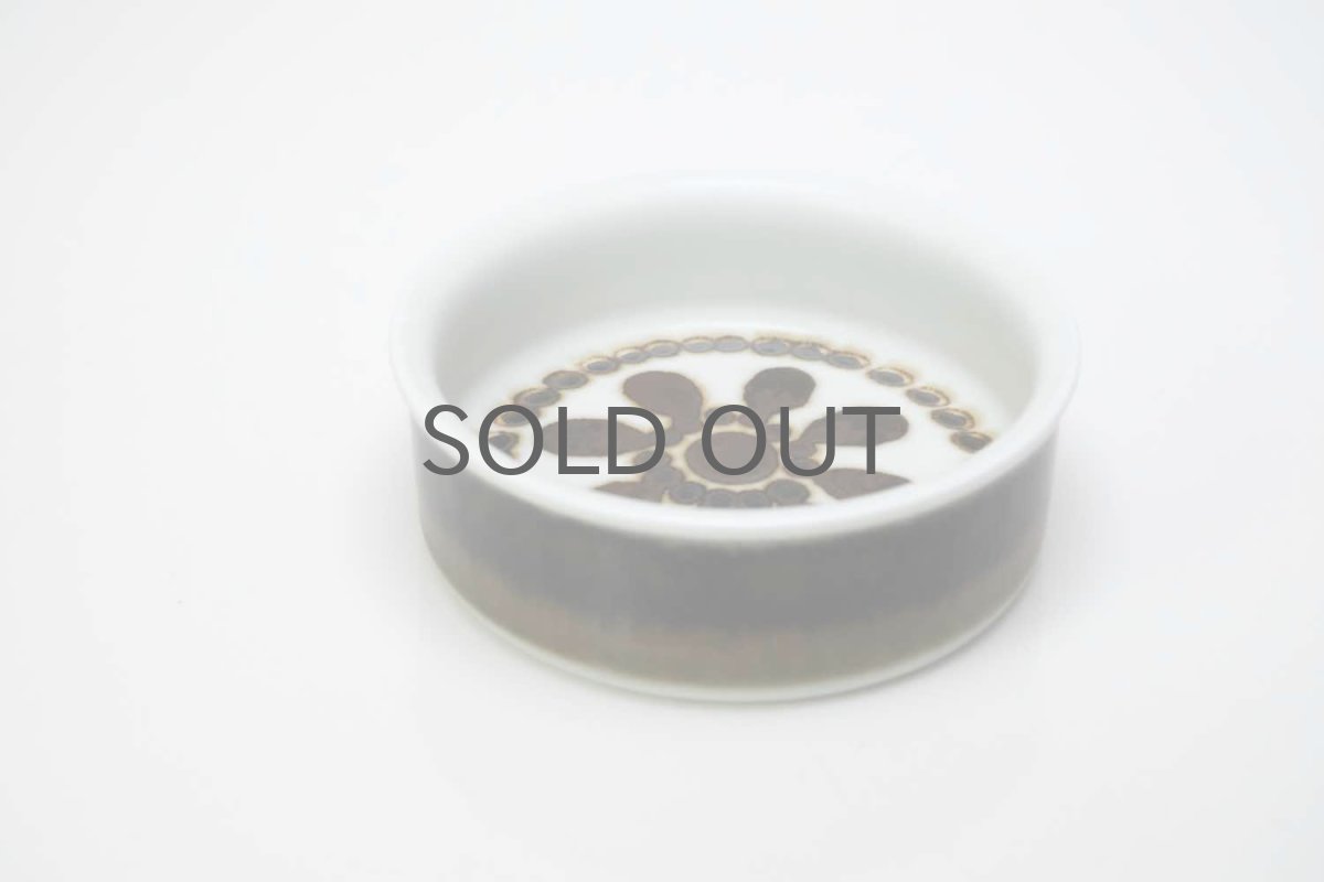 画像2: Rorstrand/ロールストランド/Sylvia Leuchovius/シルヴィア・レウショヴィウス/ブラウン花/Sサイズ (2)