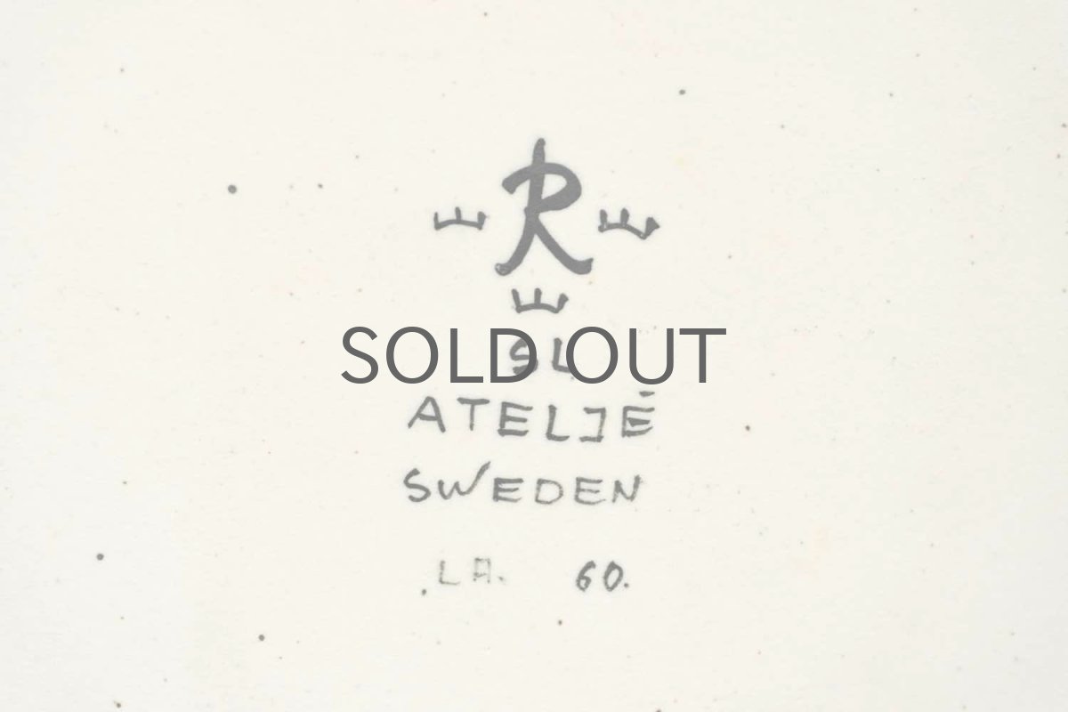 画像8: Rorstrand/ロールストランド/Sylvia Leuchovius /大輪花陶板 (8)