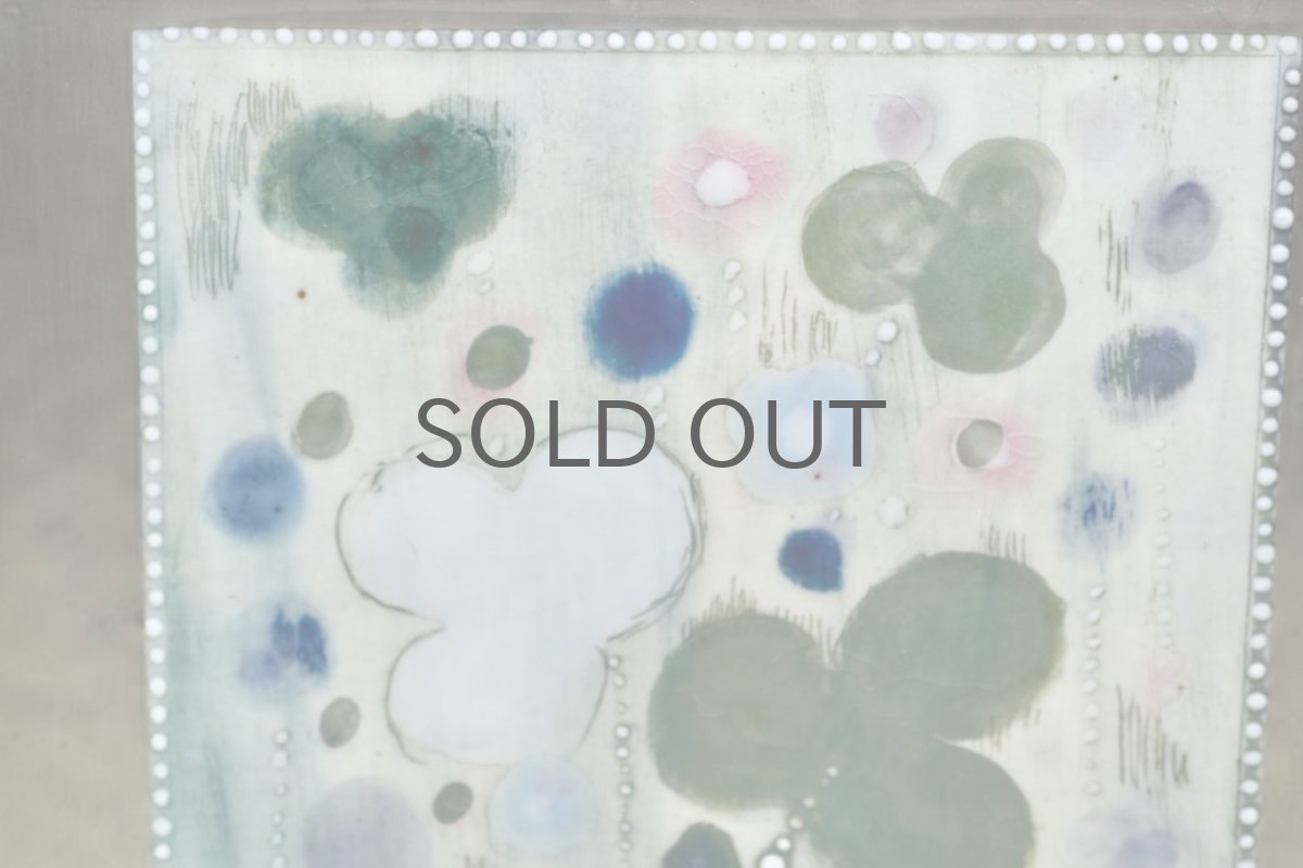 画像2: Rorstrand/ロールストランド/Sylvia Leuchovius /シルヴィア・レイショブス/陶板/ユニークピース/花柄 (2)